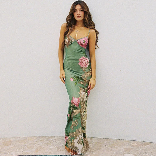 Gracie Floral Maxi Dress