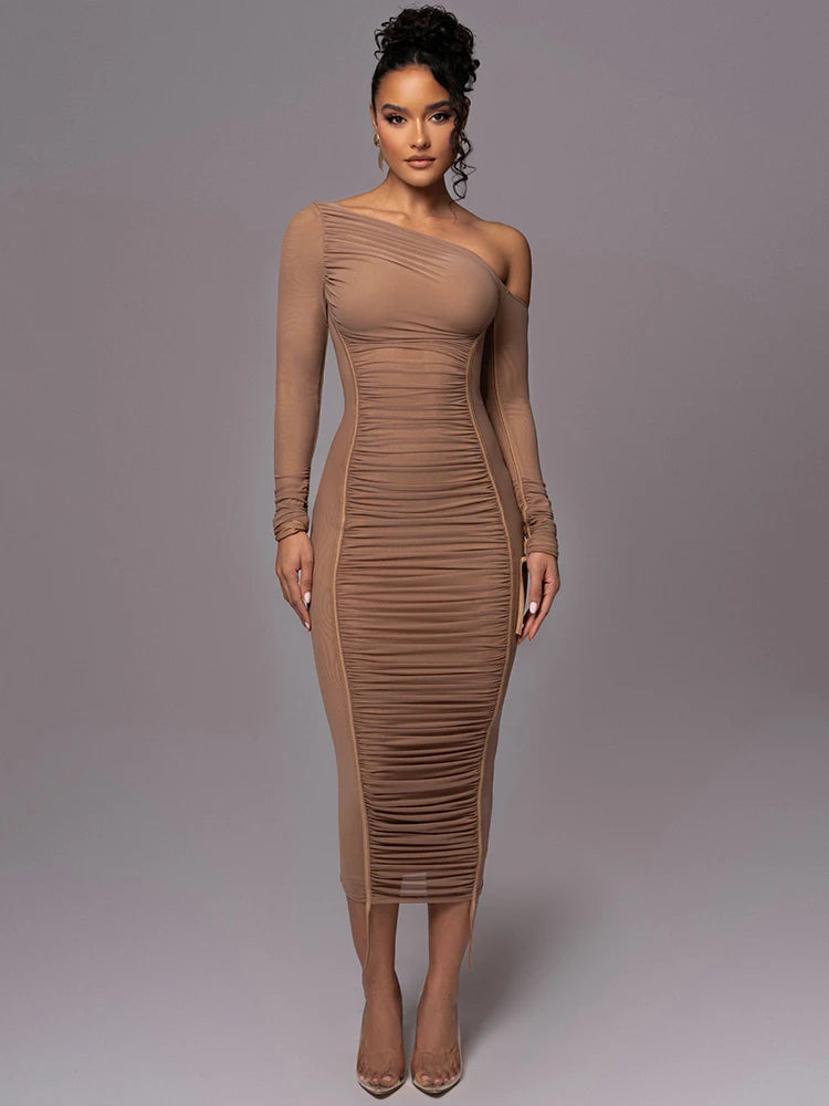 Analise Bandage Midi Dress