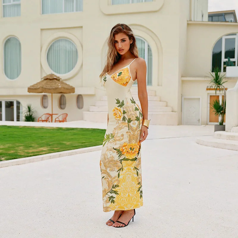 Gracie Floral Maxi Dress