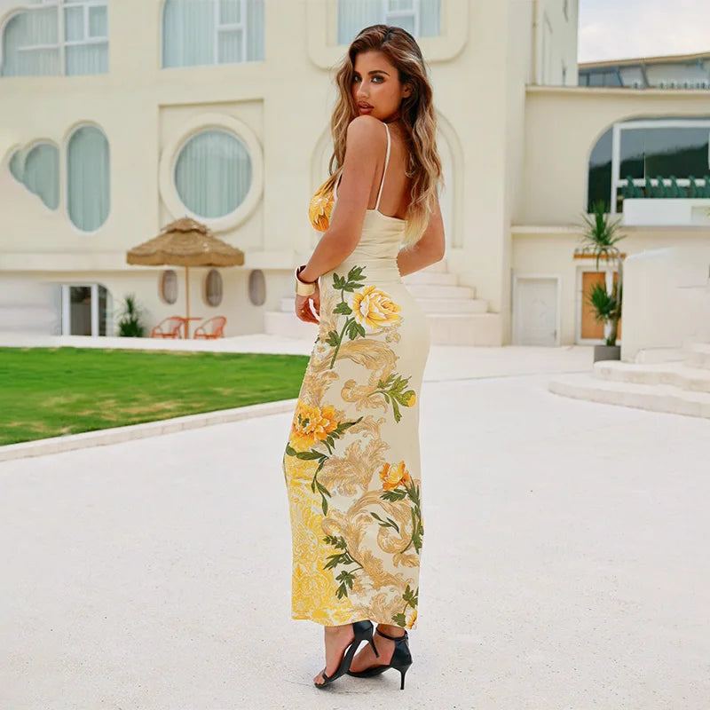 Gracie Floral Maxi Dress