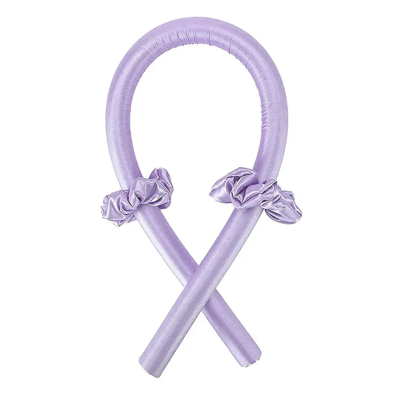 Heatless Curling Rod Headband No Heat Silk Curls Ribbon Hair Rollers Sleeping Soft Headband Lazy Hair Curlers Hair Styling Tools. Overnight Heatless Curling Set with Hair Scrunchies and Clip