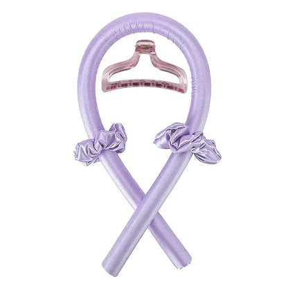 Heatless Curling Rod Headband No Heat Silk Curls Ribbon Hair Rollers Sleeping Soft Headband Lazy Hair Curlers Hair Styling Tools. Overnight Heatless Curling Set with Hair Scrunchies and Clip