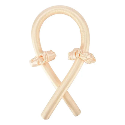 Heatless Curling Rod Headband No Heat Silk Curls Ribbon Hair Rollers Sleeping Soft Headband Lazy Hair Curlers Hair Styling Tools. Overnight Heatless Curling Set with Hair Scrunchies and Clip