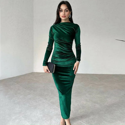 Making Moves Long Sleeve Midi Dress