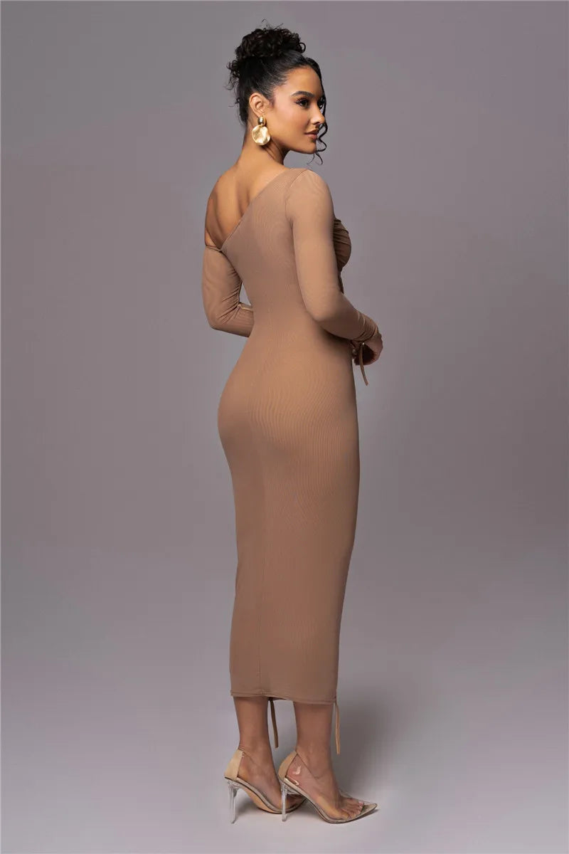 Analise Bandage Midi Dress